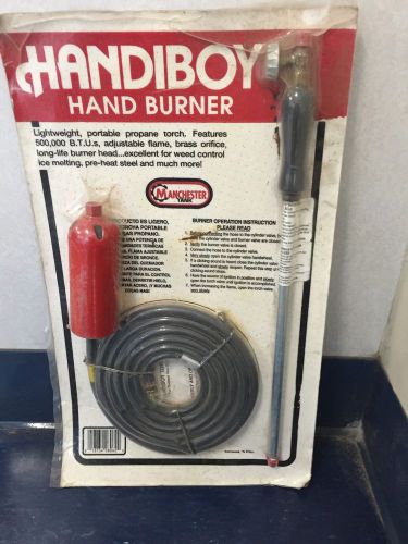 HANDIMAN HAND BURNER By Manchester Tank New Unused NIP