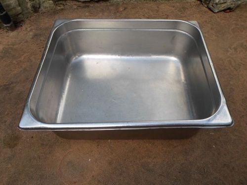 Stainless Steel Restaurant Steam Table / HoT Pan 12&#034; X 10&#034; X 4&#034; USED