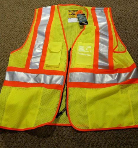 Game I-85 Mesh D.O.T. Vest with Pockets, Class 2, Size XL