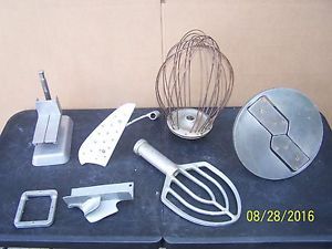 Hobart A-200 Mixer Accessories-Paddle-Whip-Slicer-Mixer Guard-ETC.