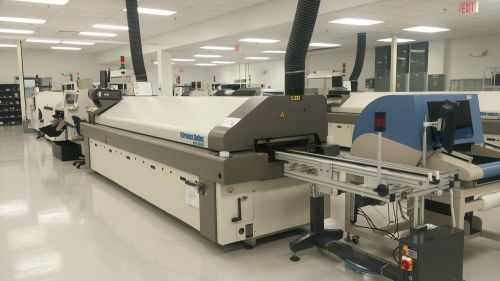 Vitronics 1030 Reflow Oven XPM Nitrogen Ready Lead Free 10 Zones PCB SMT Soltec