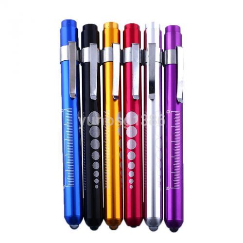 New Doctor Nurse Emergency Pocket Pen Light Torch Flashlight For Working Camping