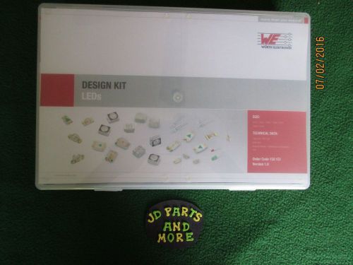 NEW WURTH ELEKTRONIK LED`S  DESIGN KIT 150151 1400 PCS, 60 DIFFERENT NUMBERS