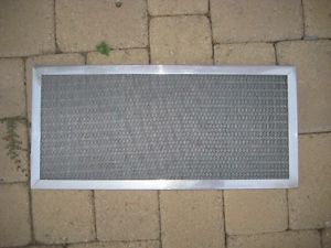 2 Pcs.Commercial Air Weave Grilles 22&#034; x 10 1/4&#034; x 7/8&#034; Class 2 -206A Stove Hood