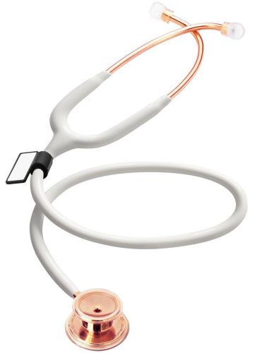 Mdf instruments md one premium stethoscope - 22k rose gold edition (white) for sale