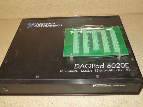 ^^ NATIONAL INSTRUMENTS DAQPAD-6020E 16/8INPUTS W/ CB-68LP