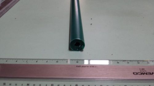 3/8&#034; id x 7/8&#034; od x 13&#034; long urethane / polyurethane 95 a green tube p/n11593 for sale