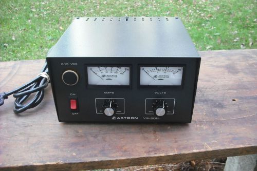 Astron vs-20m 2-15 v adjustable dc linear power supply 16a cont 20 amps ics for sale