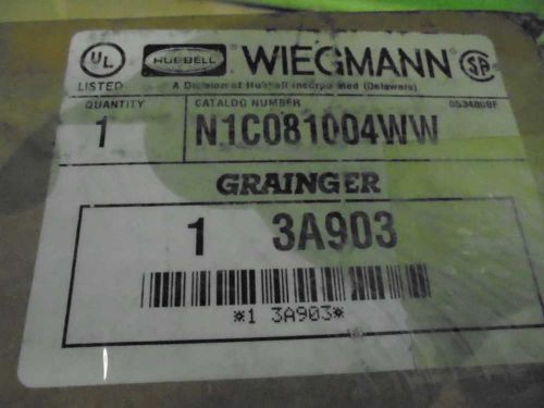 WIEGMANN N1C081004 W W ENCLOSER *NEW IN BOX*