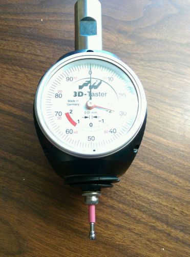 Haimer  3D-Taster Number 80360  Dial Indicator, .75&#034; Shaft .0005&#034; unused!