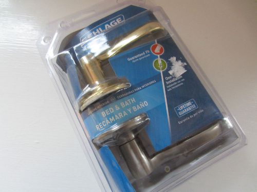 Schlage locking interior Bed and Bath p515-538