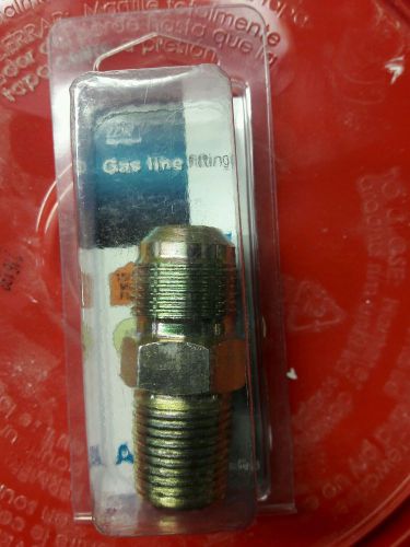 Lot of 2 LDR Gas Line Fitting 15/16&#034; FL x 1/2&#034; MIP, Zinc 509 19-14-8