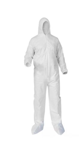 Kimberly-clark 38953 kleenguard a35 liquid/particle protection coverall large for sale