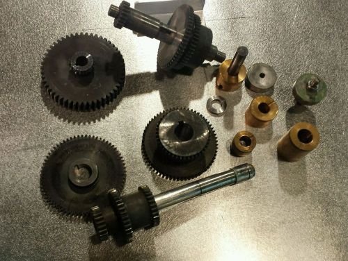 Cincinnati Toolmaster Mill Power Feed Box Gears Guts