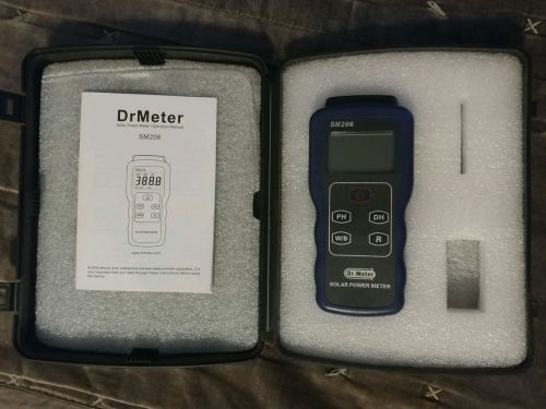 Dr.Meter Solar Power Meter / Sun Light Radiation Measuring / Testing Instrument