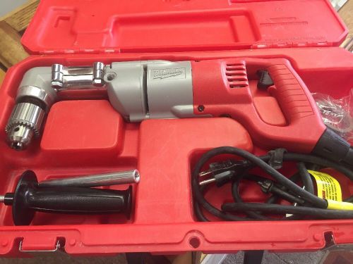 Milwaukee 1107-1 1/2&#034; Right Angle Drill w/Case