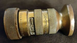 Vintage Allenco Water Fire Hose Nozzle 7171 592-59-SM.