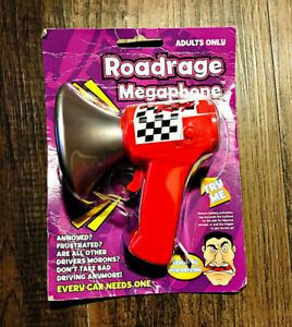 Roadrage Megaphone Adult Mini Portable Battery Operated Megaphone New