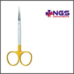 Set of 8 IRIS Scissors &amp; IRIS Scissor Tungsten Carbide Blades ST&amp;CU 3 ” 4&#034;  4
