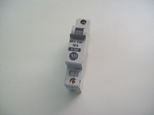 Allen bradley 1492-cb1 series b h160 16a circuit breaker -free shipping!!! for sale