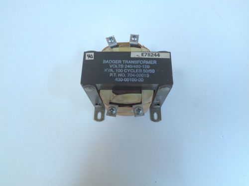 BADGER 704-00015 TRANSFORMER - FREE SHIPPING!!!