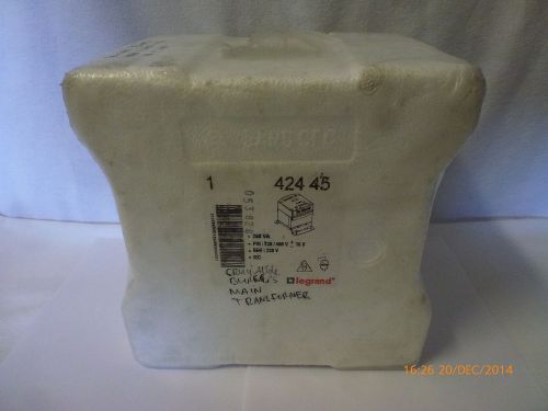 Legrand 42445 transformer 250va  230/400v +/-15v 50/60hz sec:230v class-105 new for sale