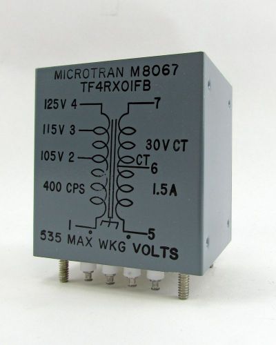 Microtran m8067 / tf4rx01fb transformer - 535 max. volts for sale