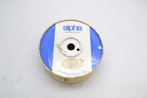 New alpha wire 1561/24 approximately 600 ft solid 24gauge cable-wire d430177 for sale