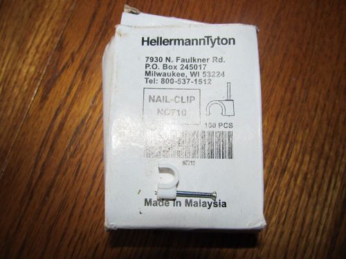 1000+ HellermannTyton Nail-clip NC710