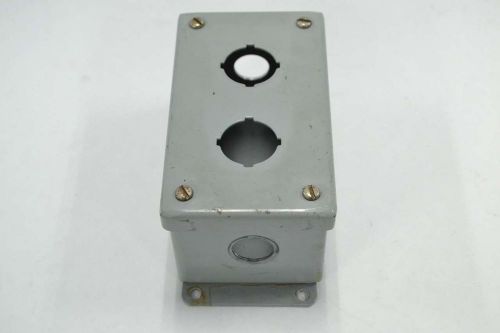 HOFFMAN 462248 WALL-MOUNT STEEL PUSHBUTTON 5-3/4X3-1/4X3 IN ENCLOSURE B354817