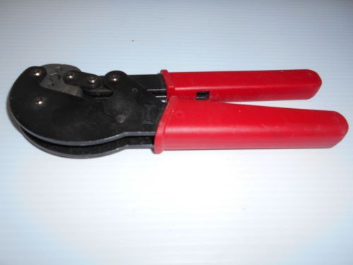 Crimp tool W/ 3 Hexagon crimps unkown brand #238 die - used 60 day warranty