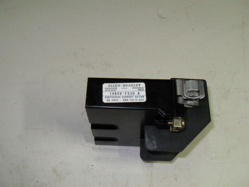 (L5) 1 NEW ALLEN BRADLEY 1494V-FS30 TRAILER FUSE BLOCK