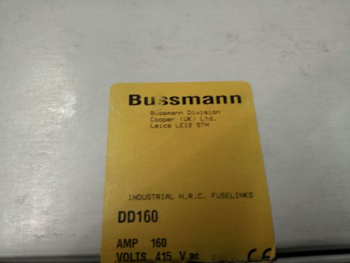 BUSSMANN DD160 NEW IN BOX 160A 415V UK #B54