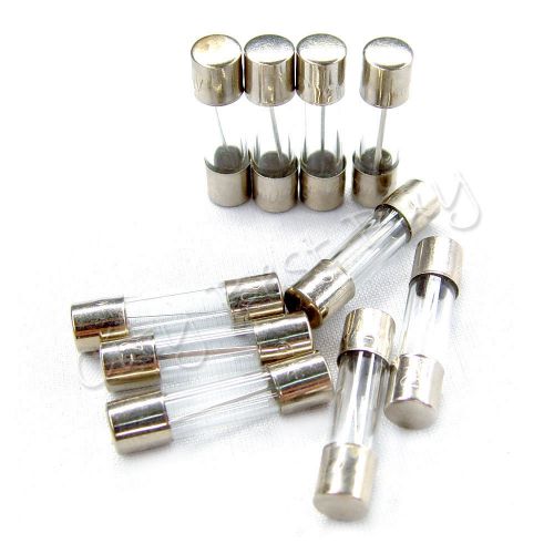 5 Five pcs 15A Fifteen A 250V Quick Fast Blow Glass Tube Fuses 5x20mm 15000mA