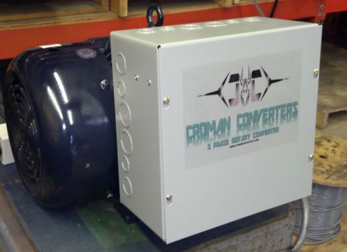 20HP 3 PHASE CNC ROTARY PHASE CONVERTER  10 year warranty!