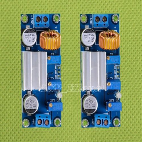 2pcs version 5a constant current constant voltage step-down module cccv for sale