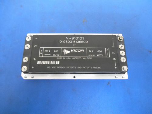 Vicor 910101 Power Converter 300 V 466 W In 24V 401 W Out