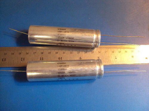 5-PCS  lot  NEW  Capacitors SPRAGUE  102P10253  673D559  470UF  150V 105C