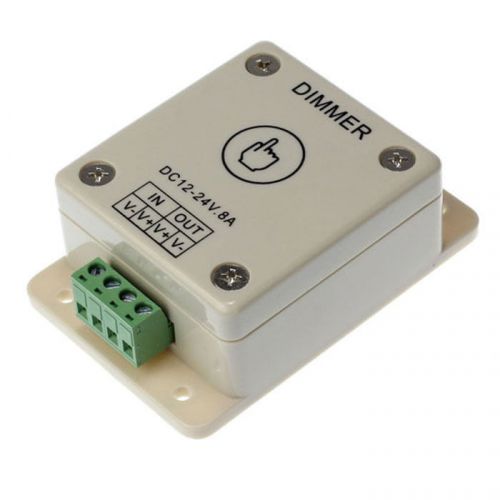 DC12-24V 8A Touch Sensor Dimmer Controller for 5050 3528 Strip Light   321