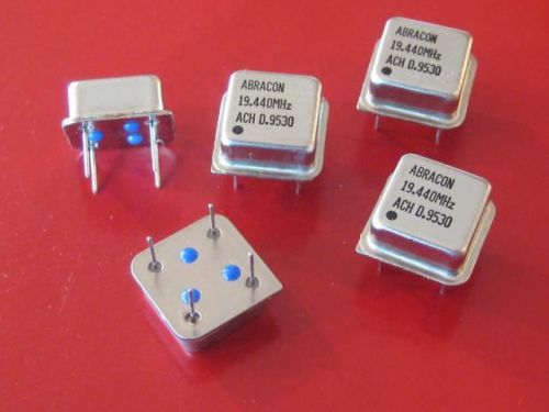 ABRACON 19.4400Mhz  19.4400 Mhz CRYSTAL OSCILLATOR HALF CAN ( Qty 10 ) ** NEW **