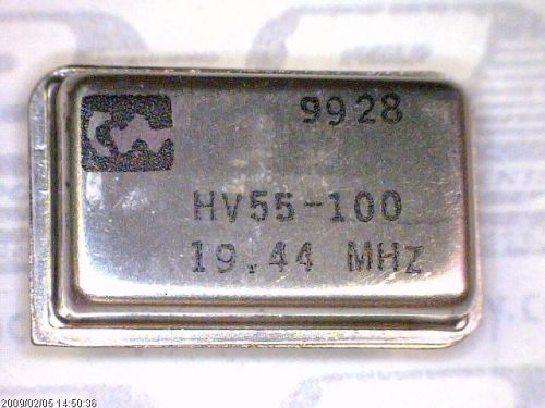 2-PCS FREQUENCY CWC HV55-100/19.44MHZ 551001944 HV551001944MHZ