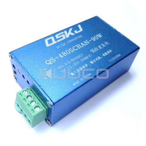 DC-DC Adjustable Mobile Power Supply 4.5-60V to 1.25-30V Buck Converter