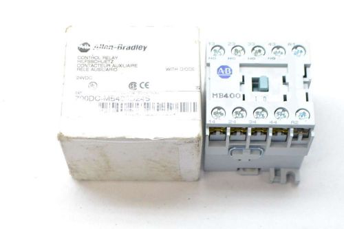 NEW ALLEN BRADLEY 700DC-MB400D24S CONTROL RELAY SER A 24V-DC D409939