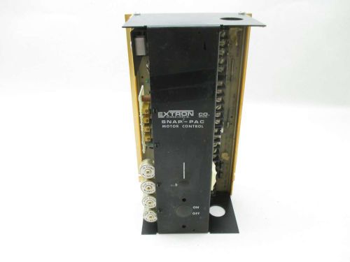 EXTRON M8208-04-0743 SNAP-PAC 3/4HP 120V-AC 90V-DC 9A AMP DC MOTOR DRIVE D448171