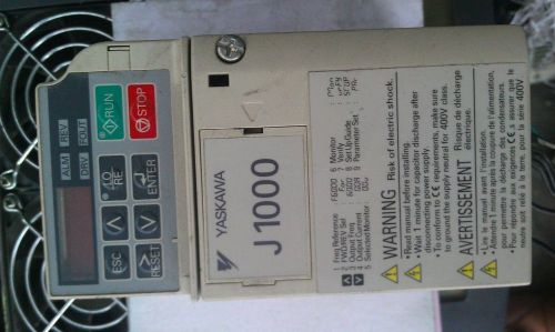 Used Yaskawa CIMR-JT2A0004BAA 220V-0.4KW tested