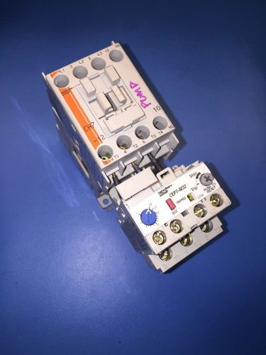 SPRECHER + SCHUH CA7-12C-10 CONTACTOR &amp; CEP7-M32 SERIES B OVERLOAD RELAY