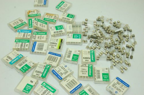 Littelfuse, Farraz Shawmut &amp; sim Fast &amp; Slow Blow Fuses - Lot of 200