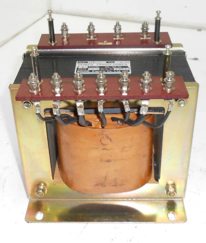 Brone 1 KVA Machine Tool Power Transformer, # SC 1441, Used, WARRANTY