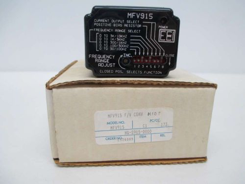 NEW EEI MFV915 COUNTER 0-10V-DC 10MA D334088