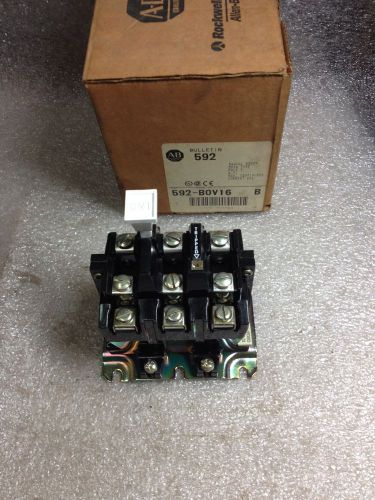 (ACAB-2) ALLEN-BRADLEY 592-BOV16 OVERLOAD RELAY